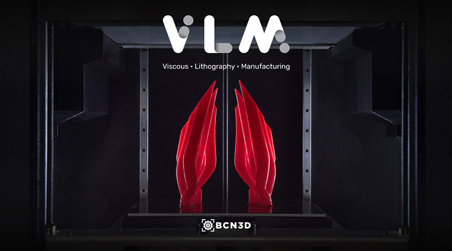 BCN3D新型树脂粘性高于市场50倍，粘性光刻制造 (VLM)™新技术