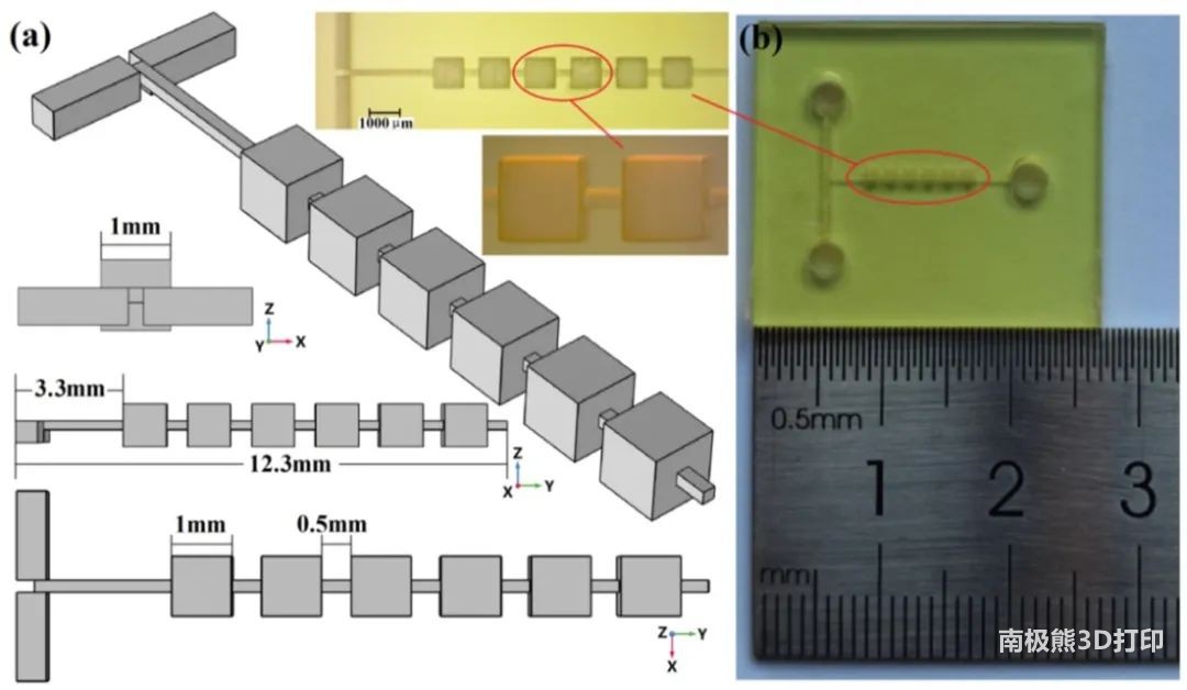 沈阳工业大学: 3D打印的微混合器芯片用于研究单元连接对混合性能的影响